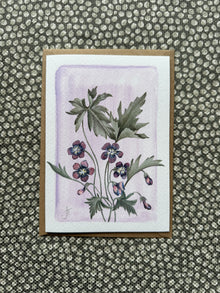  Pack of 6 Birth Flower Greeting Cards - February